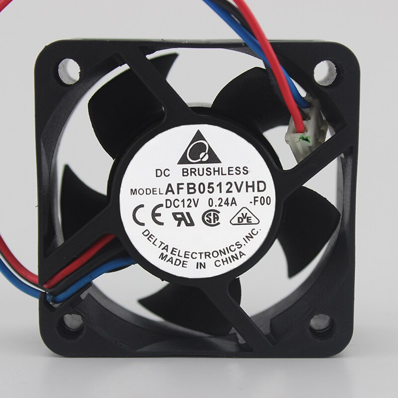 AFB0512VHD 5020 12 V 0.24A 5 cm Dubbele Bal Server Fan