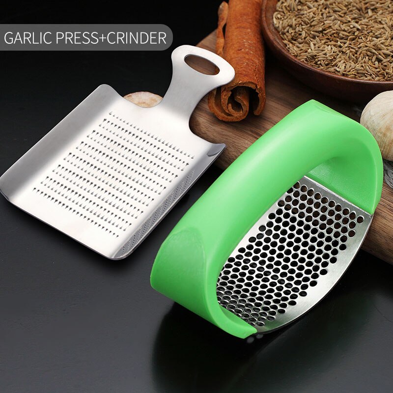 Bouton pression ail en acier inoxydable | Lien VIP pour TOM: Green With Grinder
