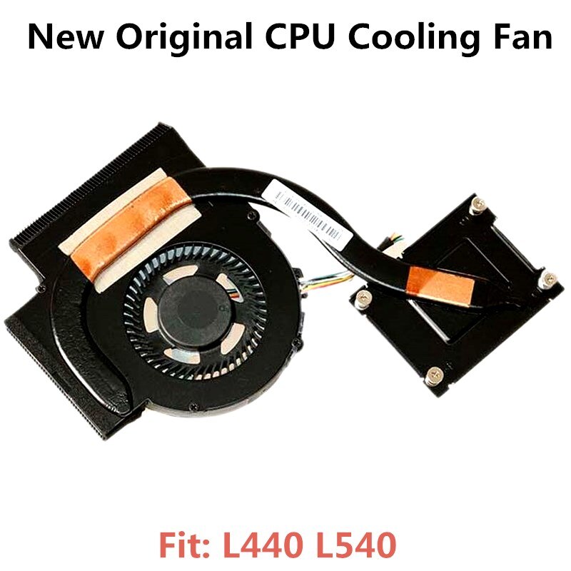 Nowy oryginalny wentylator chłodnicy chłodnicy chłodnicy dla Lenovo Thinkpad L440 L540 zintegrowana grafika FRU:04X4310 04X4115 04X4117: Złota