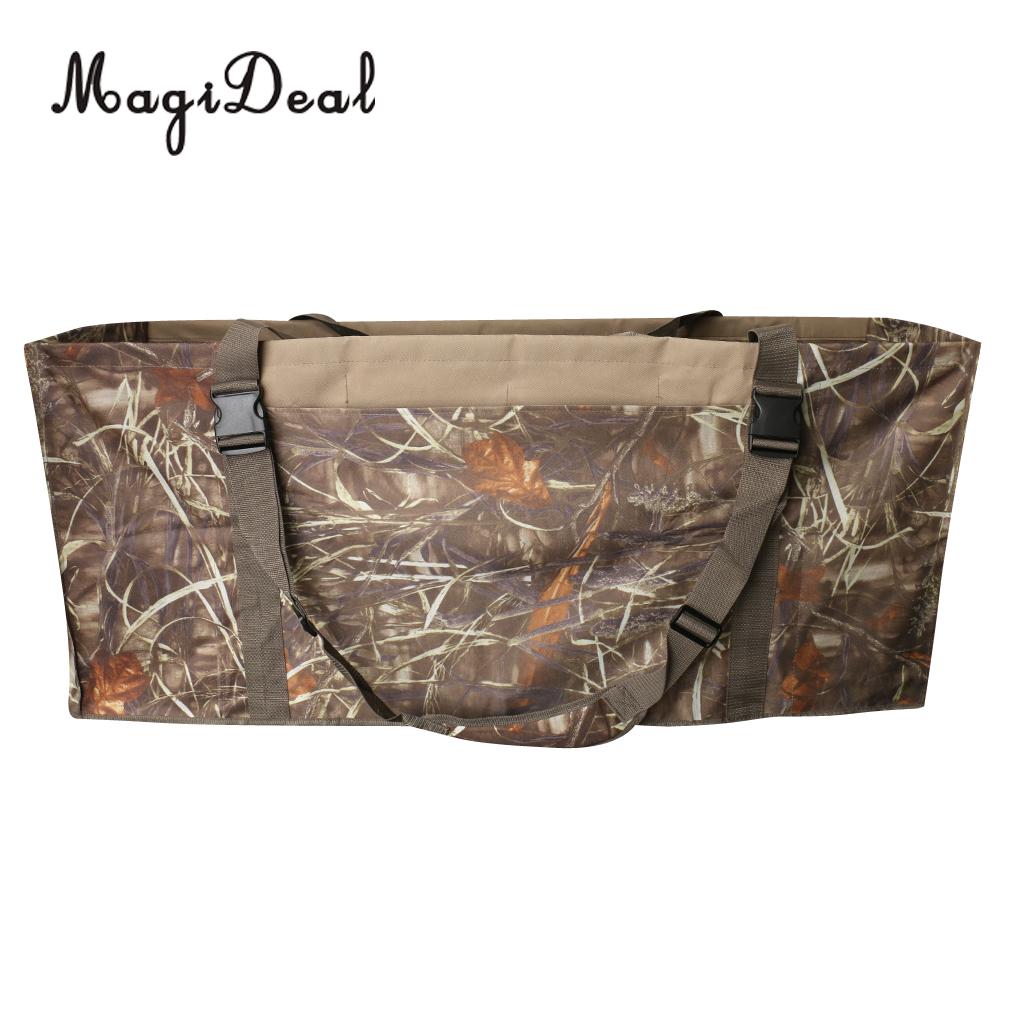 Duurzaam Nylon 12-Slot Eendenkooi Tas Handtas Opslag Met Gewatteerde &amp; Verstelbare Schouderriem Hand Stap