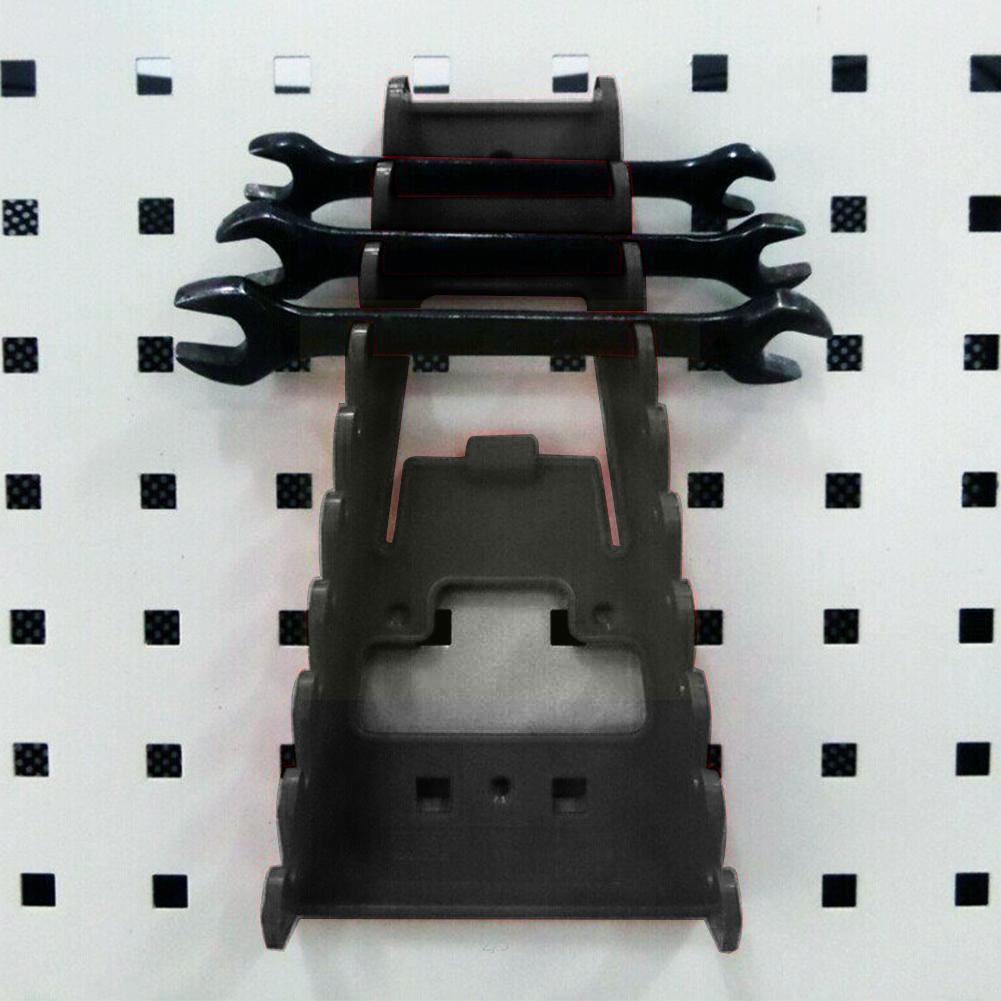 Plastic Wrench Organizer Tray Sockets Storage Tools Sorter Standard Spanner Rack Holder Wrench Holders P5h5