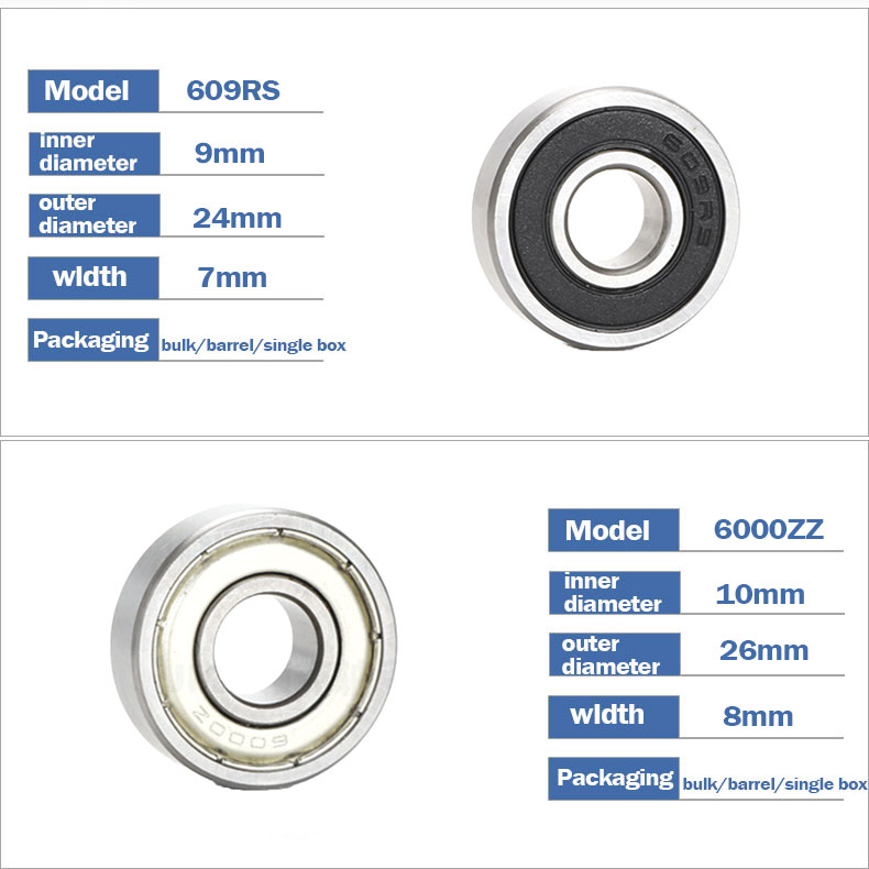 Rodamientos para auriculares de bicicleta BXT, dirección de scooter MTB, piezas de bicicleta, rodamiento universal, BXT-077, 097, 087, 117 rodamientos, 52/41,8 mm: Amarillo claro