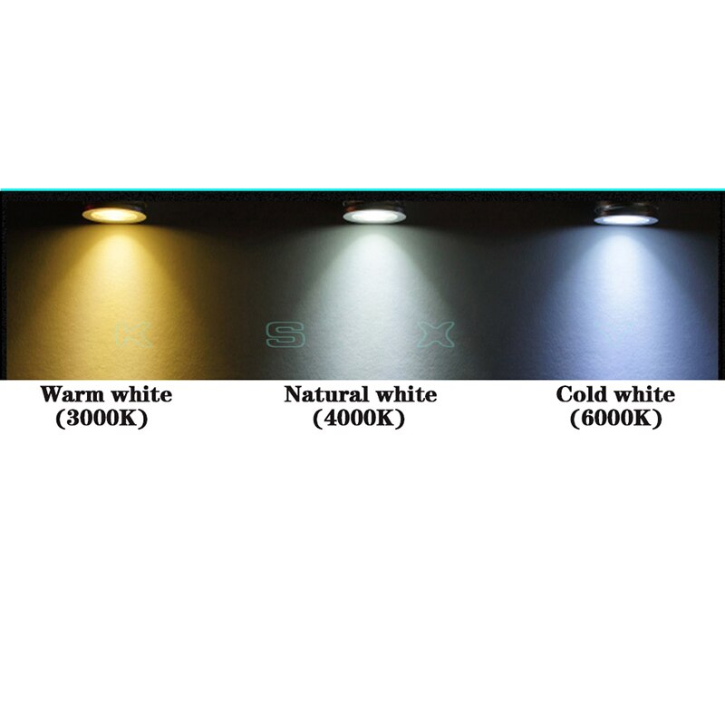 10 stk dæmpbar 3w led spotlight loft lille forsænket belysning vitrine skifte køkken trin væg trappe spot lys 110v 220v
