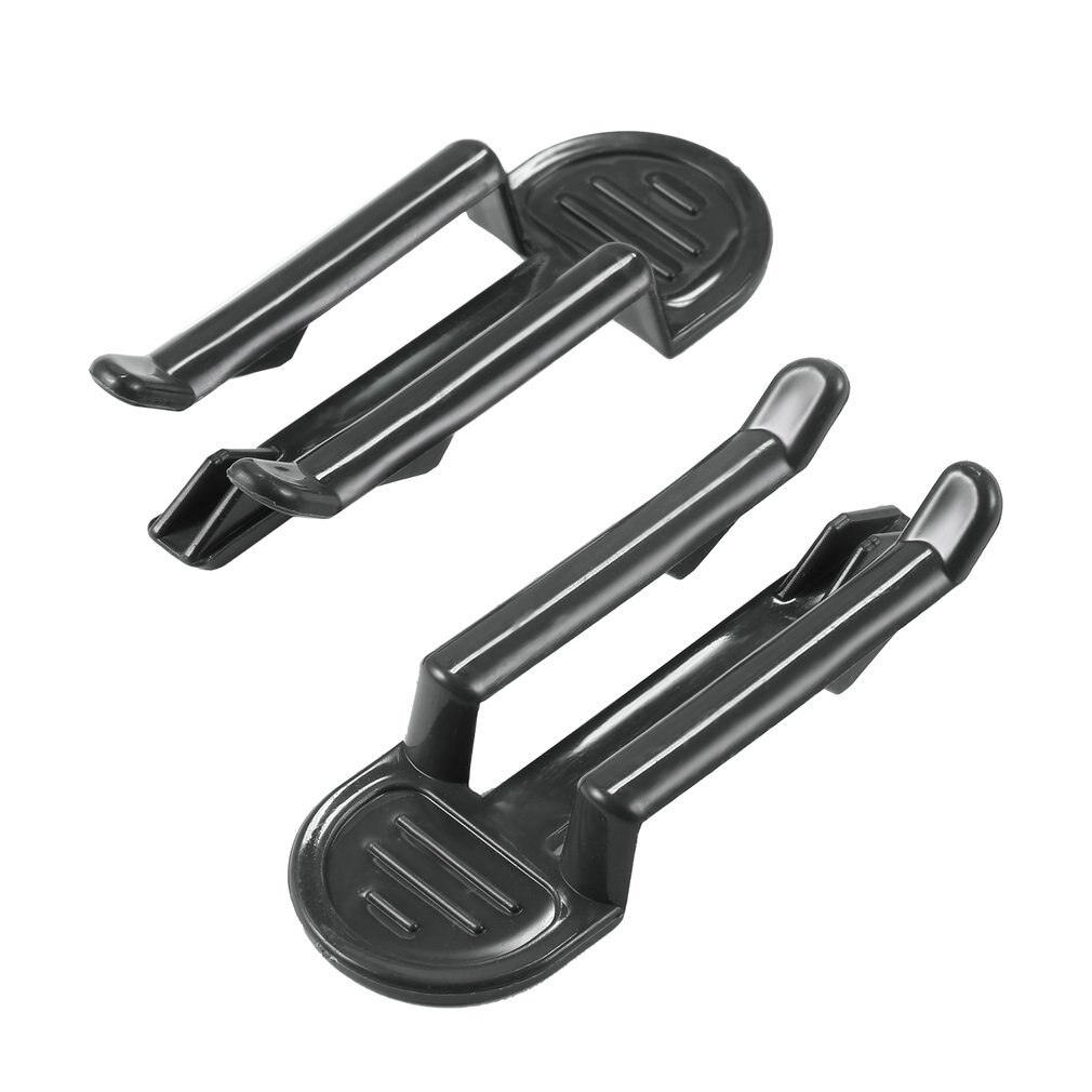Abrazadera práctica para cubo de basura, Clip de plástico para bolsa de basura, soporte fijo para cubo de basura, barato y , 2 unids/set por juego