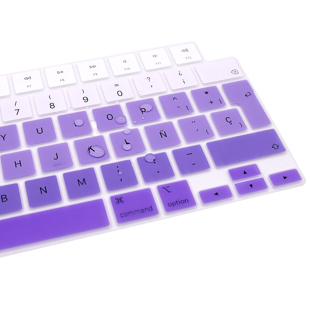 Coque de clavier espagnol/chilien en Silicone, pour MacBook Pro14 , version A2442 M1, puce Pro16 M1 Max A2485