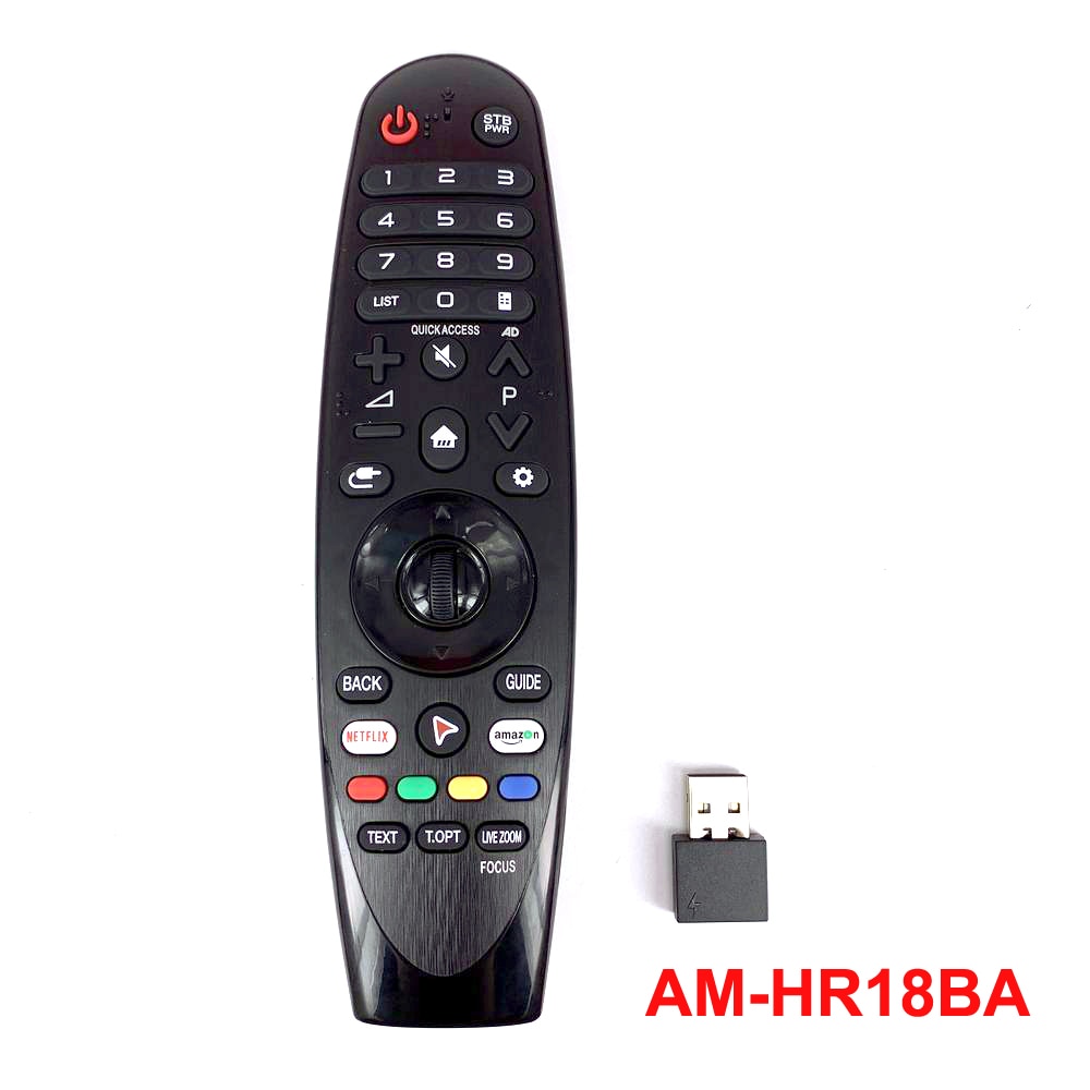 Remote w/ USB AM-HR600/650 AM-HR650A AM-HR18BA AM-HR19BA For LG Magic Remote AN-MR600 AN-MR650 AN-MR650A AN-MR18BA AN-MR19B: AM-HR18BA