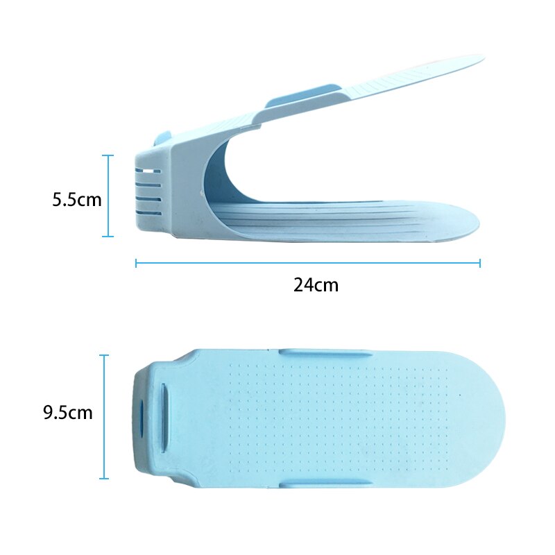 Porte-chaussures rangement pour chaussures Double porte-chaussures, porte-chaussures, porte-chaussures à usage domestique