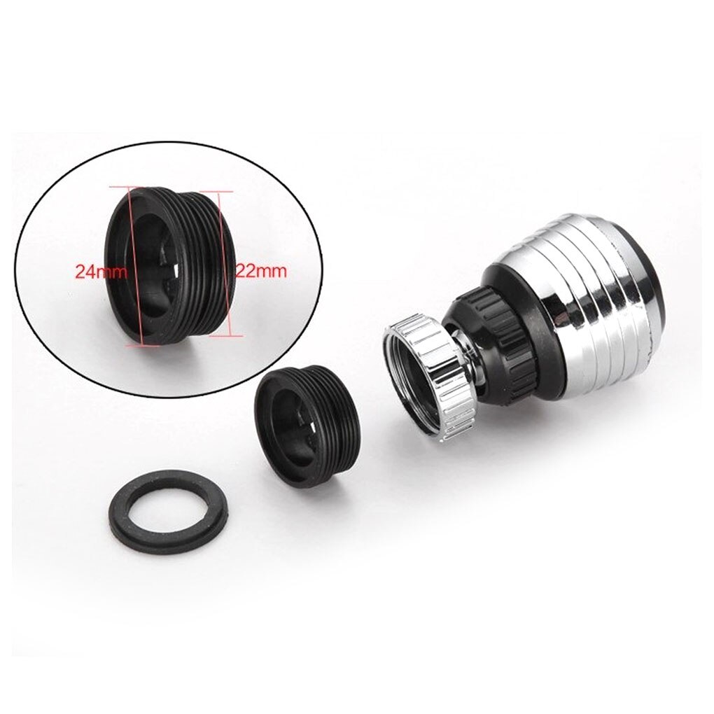 Kraan Douche Beluchter Filter Mesh Mondstuk Hydrofoor Besparing Apparaat 360 Graden Draaibare Keuken Badkamer Kraan Connector