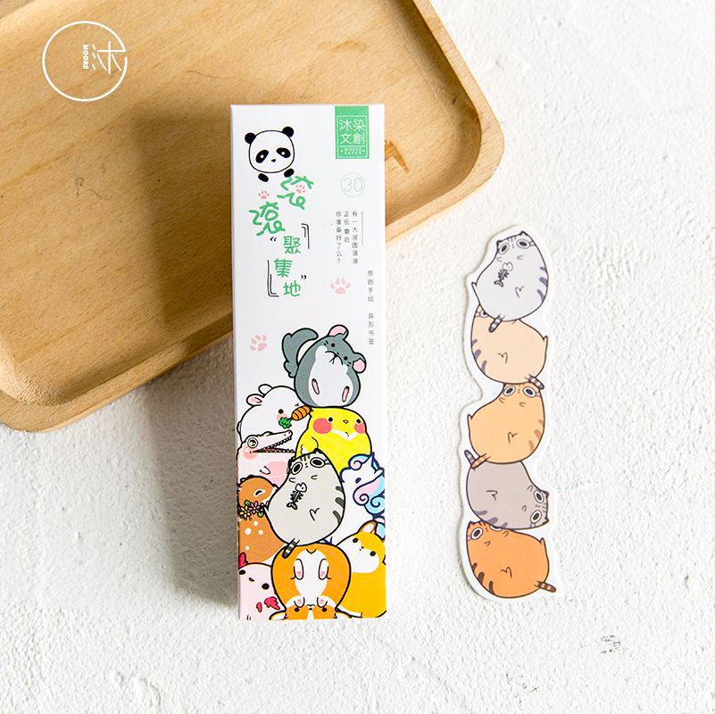 30 unids/pack felpa juego Jenga de papel con caja de madera de de papelería película marcador