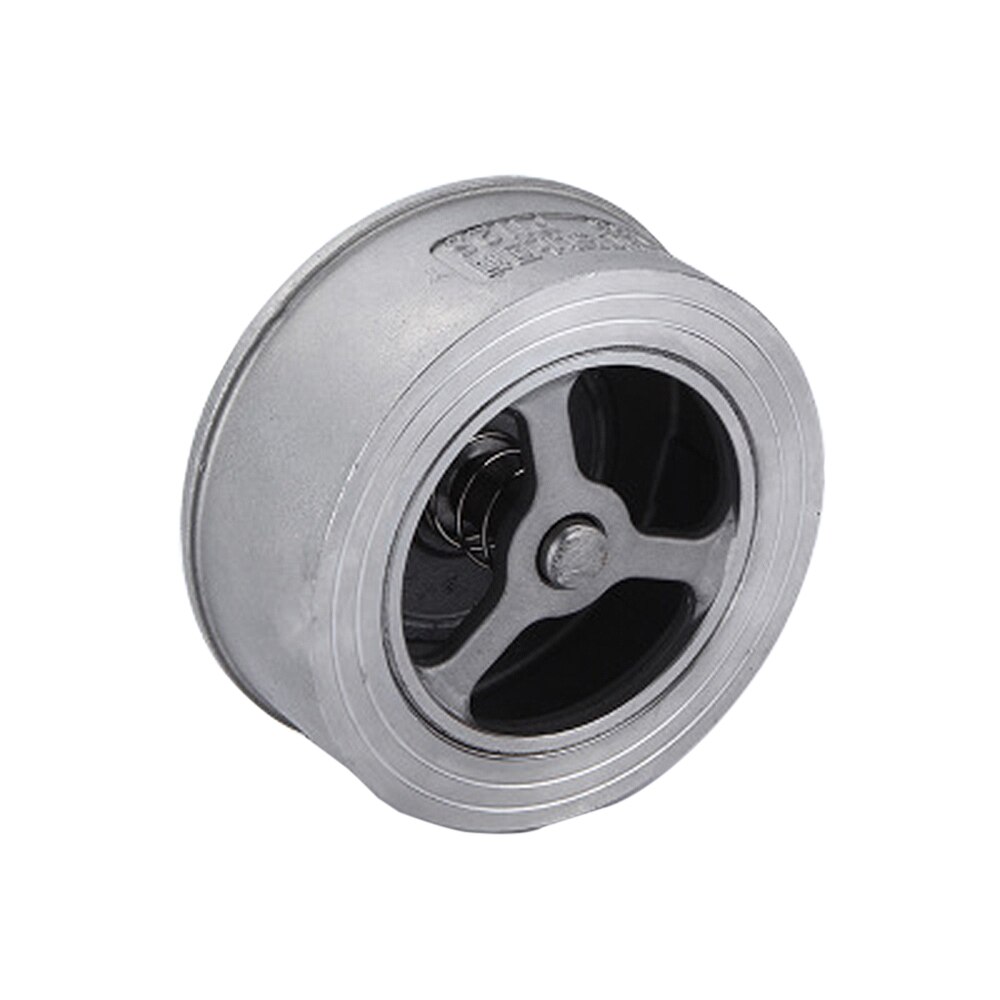 1/2" 3/4" 1" 2" Stainless Steel 304 Unidirectional Wafer Check Valve H71W-16P DN15/DN20/DN25/DN32/DN40/DN50 Lift Type