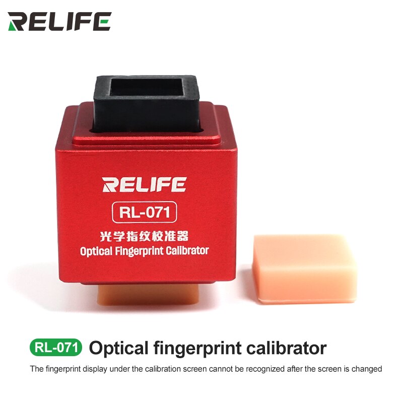 RELIFE RL-071 Fingerprint Calibration for HUAWEI VIVO XIAOMI OPPO Android Phone Optical Fingerprint Calibrator Tool Correction