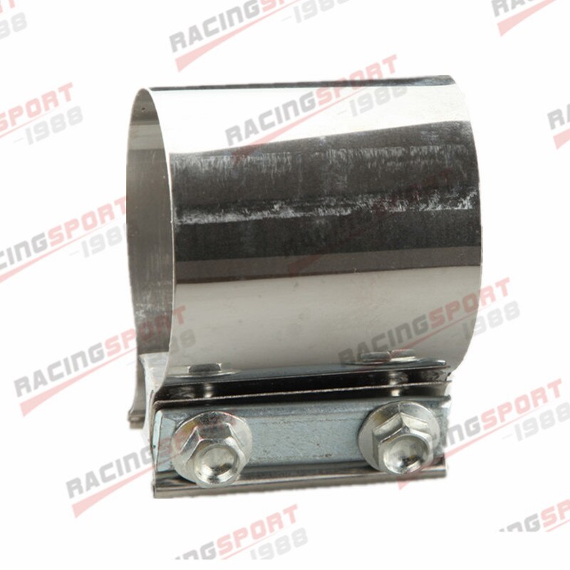3.0" Stainless Steel Exhaust Flat Band Clamp/Clamps