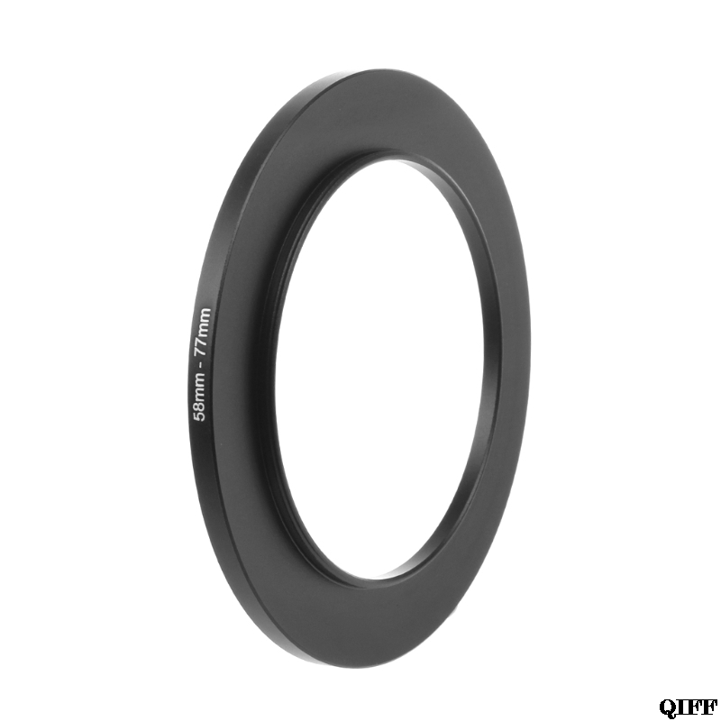 &amp; 58 Mm Tot 77 Mm Metalen Step Up Ring Lens Adapter Filter Camera Tool Accessoires APR29