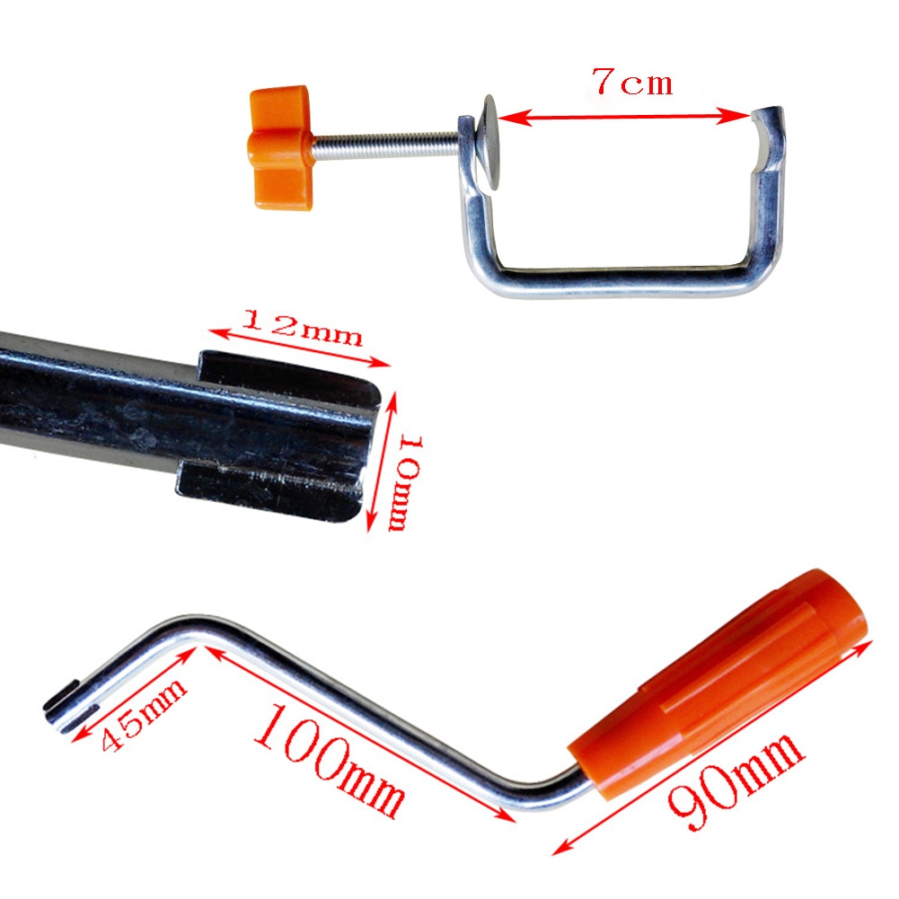 Clip Tool Parts Kitchen Accessories Handheld Fixing Home Metal Manual Handle Pasta Machine Holder Noodle Maker Replacement