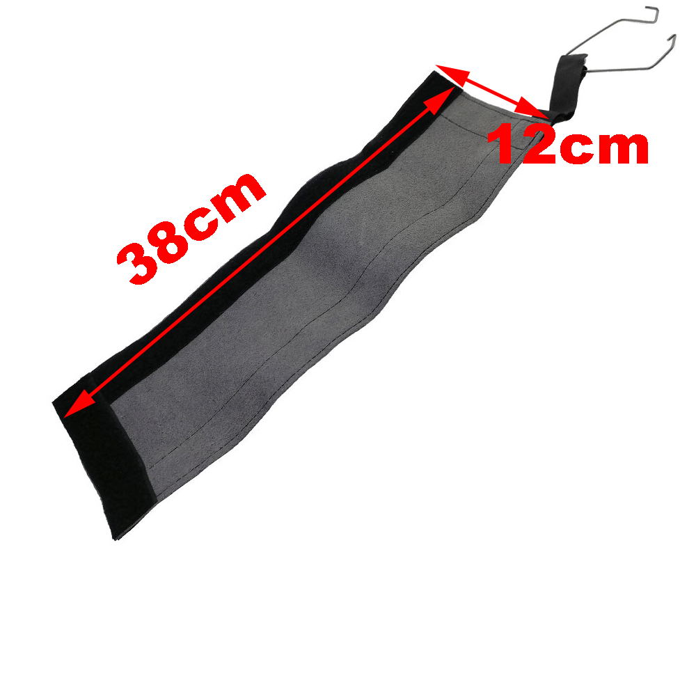 Cuerda de escalada de cuero antiabrasión, Protector de desgaste, funda de cuerda, herramientas de protección: Oro