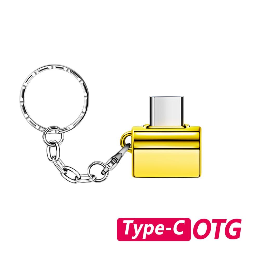 Micro Usb Type C Otg Adapter Micro Usb Converter Voor Mobiele Telefoon Tablet Type-C Kabel Otg Plug Lading data Schijf Connector: Type C Gold Plug