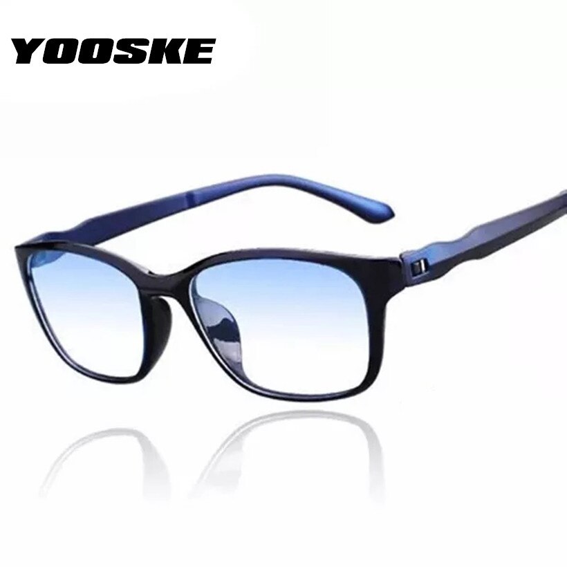YOOSKE Anti Blauw Licht Leesbril Vrouwen Mannen ultralichte Bril anti-vermoeidheid Verziendheid Brillen