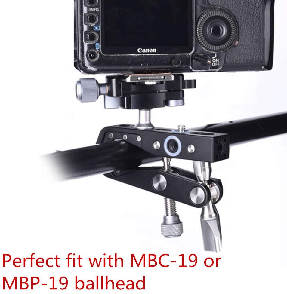 MC-95 Super C-Clamp Camera Ondersteuning Klem Desktop Mount Stand Houder Reizen Klem Leofoto MC-100 Compatibel
