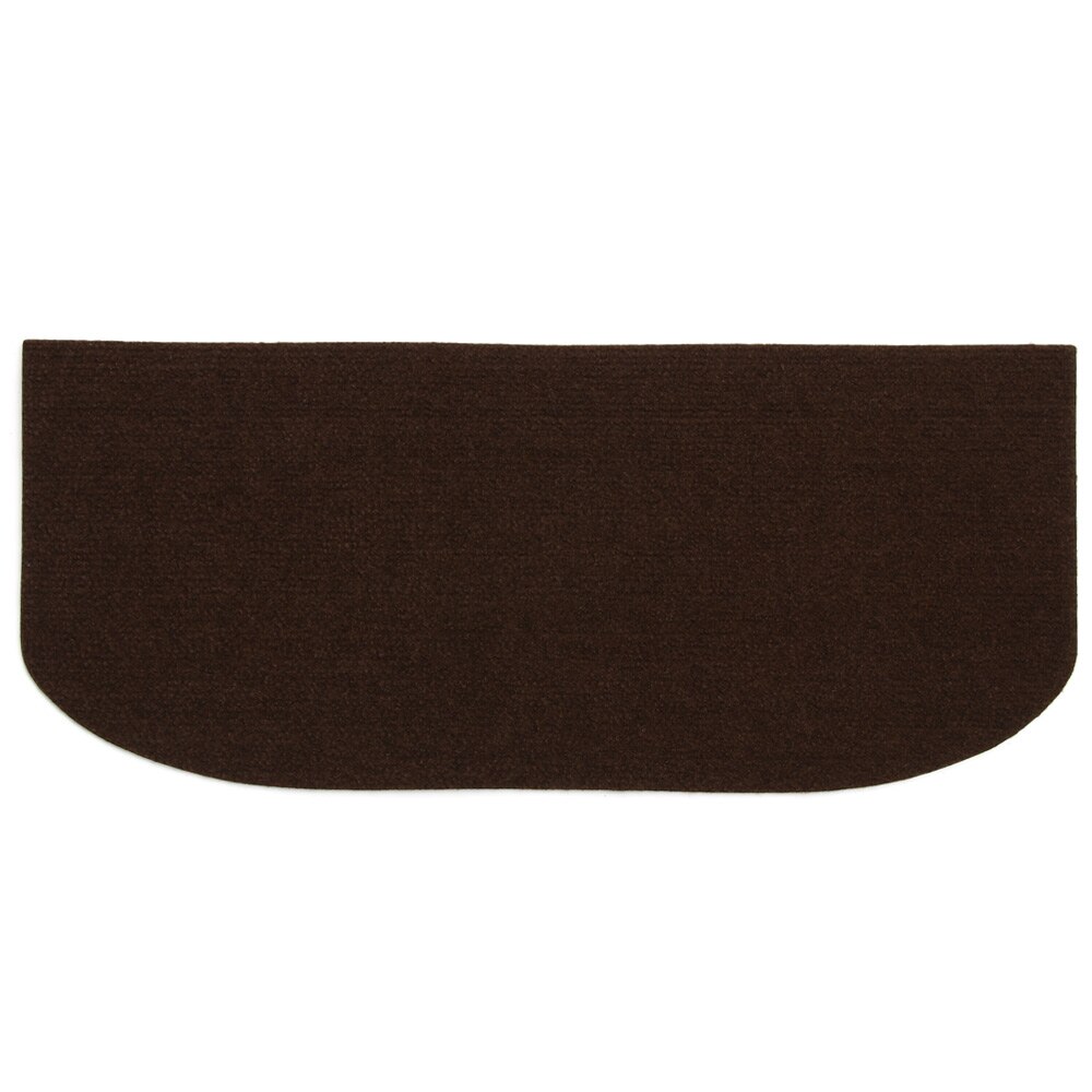 7 Uds colchoneta resistente escalón escalera cubierta de protección peldaños antideslizante alfombra almohadillas 24x55 cm cómodo suministros para el hogar: Marrón