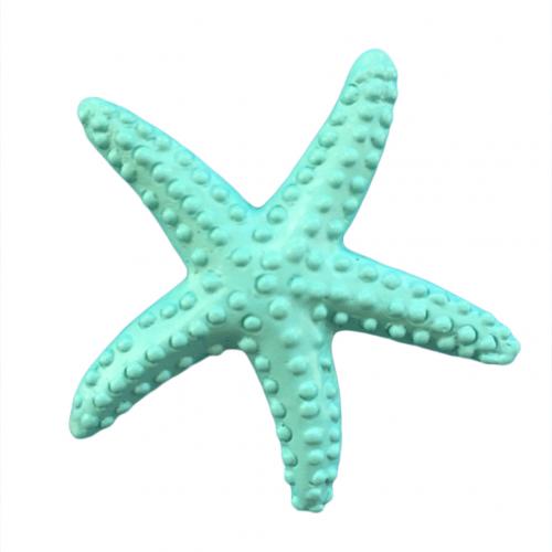 Eco-friendly Plastic Beach Coastal Simulation Starfish DIY Craft Ornament Starfish Sea Party Decorations Nautical Home Decor: Blue