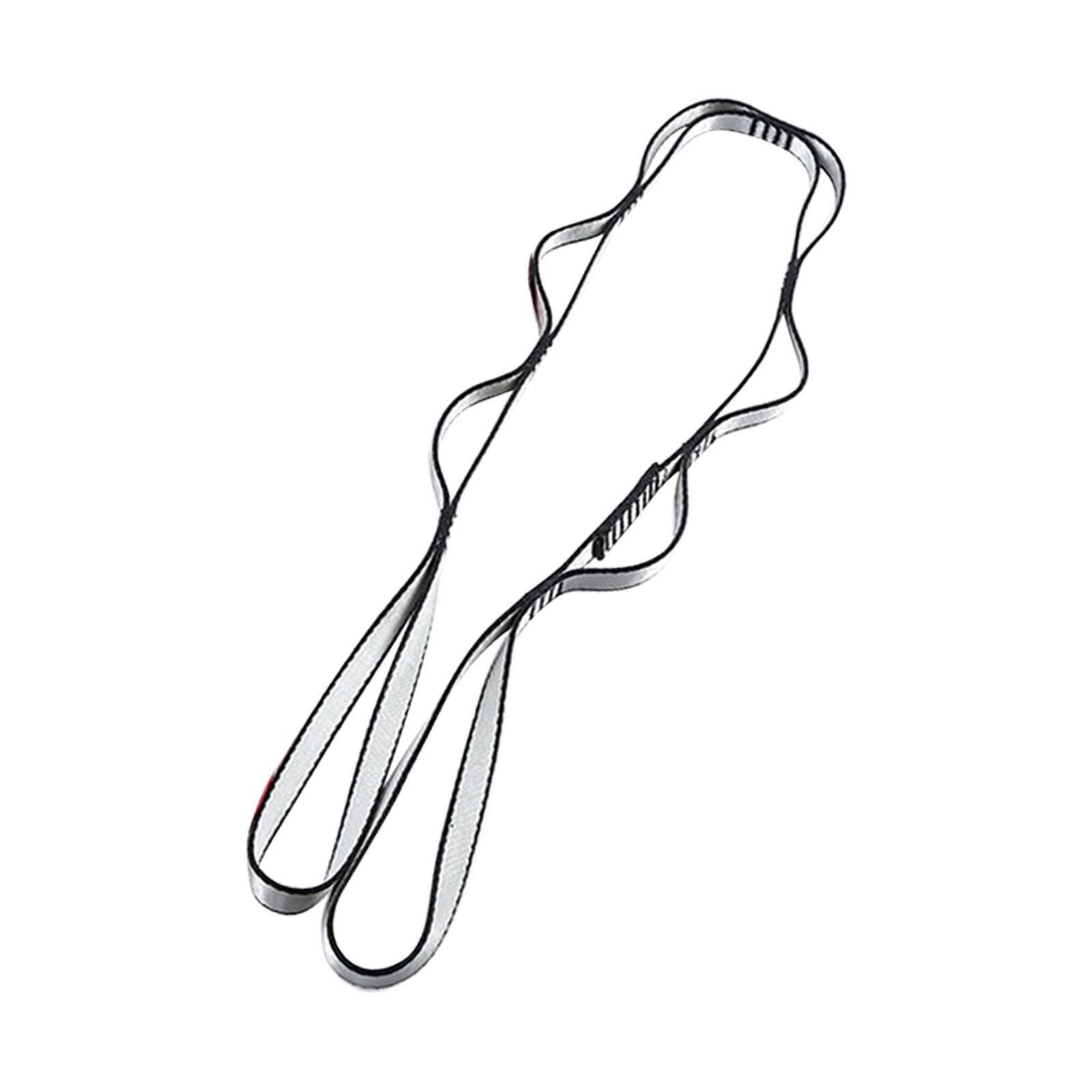 1.1m Gym Exercise Portable Dance Home Yoga Stretch Strap With Loops Hamstring Nylon Pose Fixing Physical Therapy Training