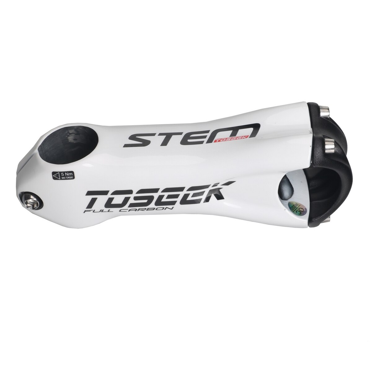TOSEEK – tige de vélo en Fiber de carbone à 10 degrés, guidon/fourche de vélo de route, diamètre 31.8/28.6mm, 3 couleurs: white 110