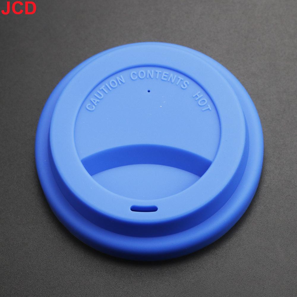 1 Stuks 9.5Cm Universele Siliconen Mok Cup Cover Afdichting Beschermende Deksel Warmte Temperatuur Bewaren Stofvrij Voor Thee/Koffie/Melk Beker: Donker Kaki