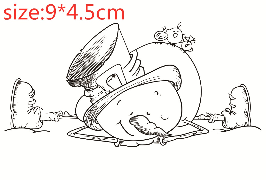 Printtoo Holzstempel Elefant Muster - 2x2 Zoll Stempel Für Textil & Papier