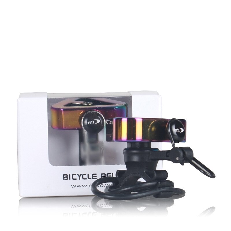 N+1 Triangle Bell 50th Anniversary Edition Bicycle Bell Road Mountain loud Bike Bells: rubber colorful