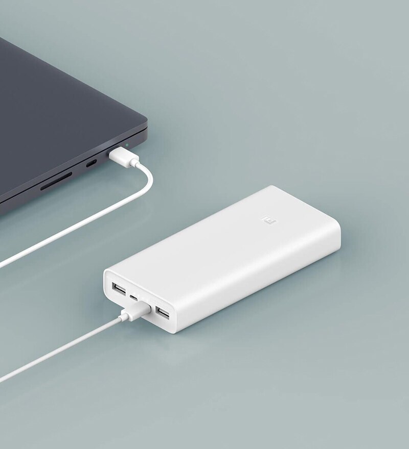 Xiao mi Original mi Power Bank 3 2C 20000mAh USB-C 18W Zwei-Weg Schnelle Ladung QC 3,0 dual USB Typ-C Tragbare Ladegerät Power