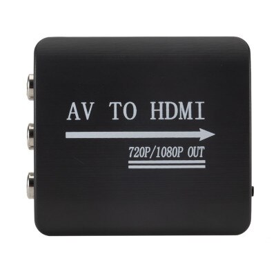 Original AV to HDMI Converter AV to HDMI HD Converter supports 1080P adapter cable