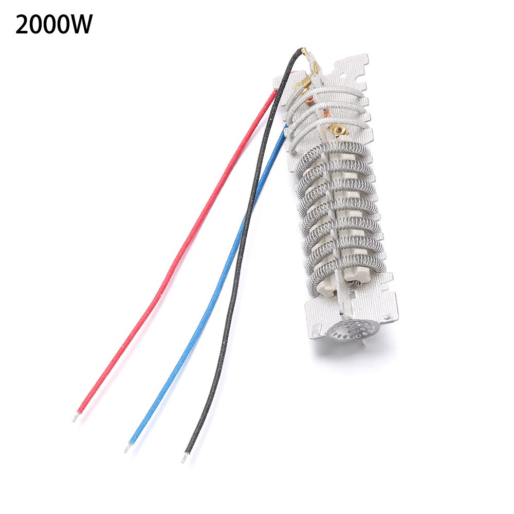 1pc élément chauffant pour pistolet à Air chauffage pour bâtiment sèche-cheveux avec LCD affichage numérique Kit de remplacement de chaleur gaufrage: 2000W