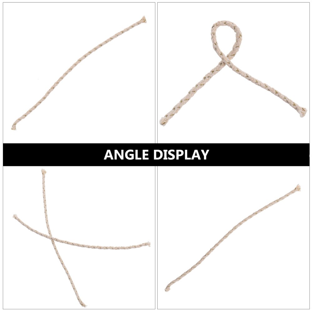 50pcs Alcohol Lamp Cotton Thread Cotton Candle Wick Rope DIY Candle Thread