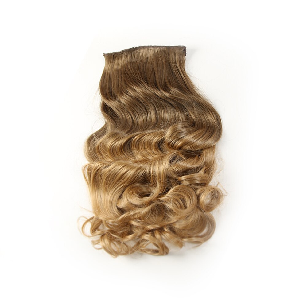 Noble Lange Synthetische Haar Clip In Hair Extension Hittebestendige Haar Ombre Body Wave Clip In Haar: TT10-24