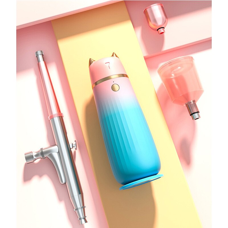 Water Oxygen Injection Airbrush Compressor For Airbrush Skin Care Hydra Facial Machine Jet Peel Facial Spray Beauty Apparatus