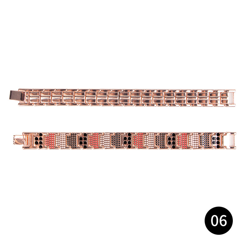 Gewichtsverlies Mannen Vrouwen Armband Energie Magneten Afslanken Bangletwisted Magnetische Therapie Gezondheidszorg Sieraden: Type3 06