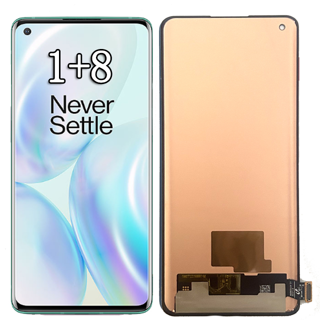 AMOLED Display For Oneplus 5 5T 6 6T 7 7T 7Pro 8 8T 9 9R 9RT 10R 10T 10Pro LCD Display Touch Screen Digitizer Replacement: Emerald Green
