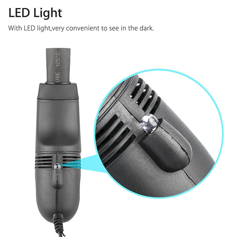 USB Keyboard Vacuum Cleaner Portable Brush Dust Cleaning Kit Fit for PC Laptop Computer Keyboard Dust Cleaning Tool