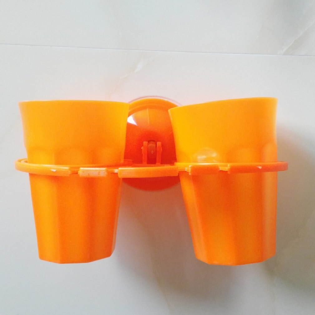 suction cup toothbrush holder suction cup mouth cup couple brushing teeth cup bathroom wash set couple teeth rack: Default Title