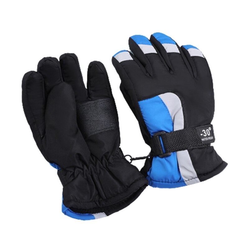Winter Sneeuw Handschoenen Waterdicht Winddicht Polyester Warmte Sneeuw Sport Ski Snowboard Koud Weer Road Fietsen Necessaries: 1