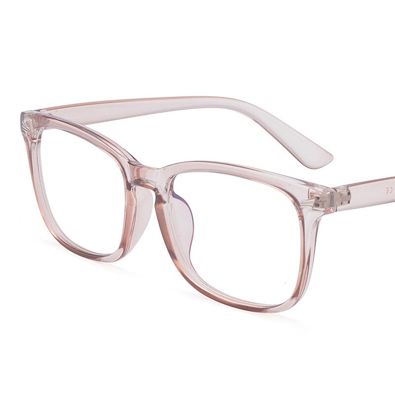 Anti blau licht brille gläser quadrat Computer brille schlicht gläser voll rahmen gläser für männer und frauen strahlung schutz: MULTI