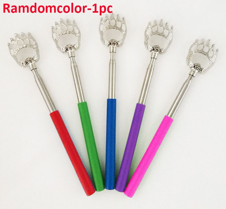 Rascador de espalda telescópico, masajeador, rascador de espalda extensible, rascador de picazón para la salud, 1/3/4 unidades: 1 pc Bear claw