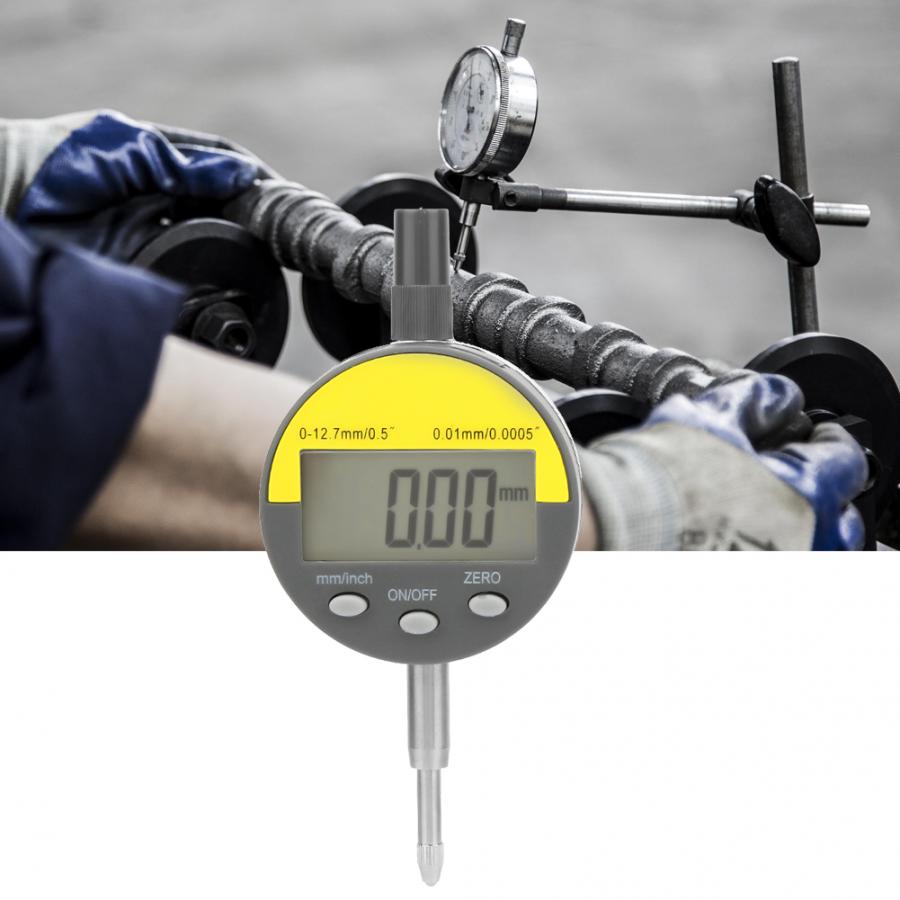 High Accuracy Full-screen Digital Display Dial Indicator Range Gauge 0-12.7mm Dial Test Indicator