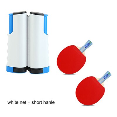 Portable Table Tennis Net Anywhere Retractable Pingpong Post Net Rack Adjustable Any Table Anywhere Home Sports Tool: Combination 4