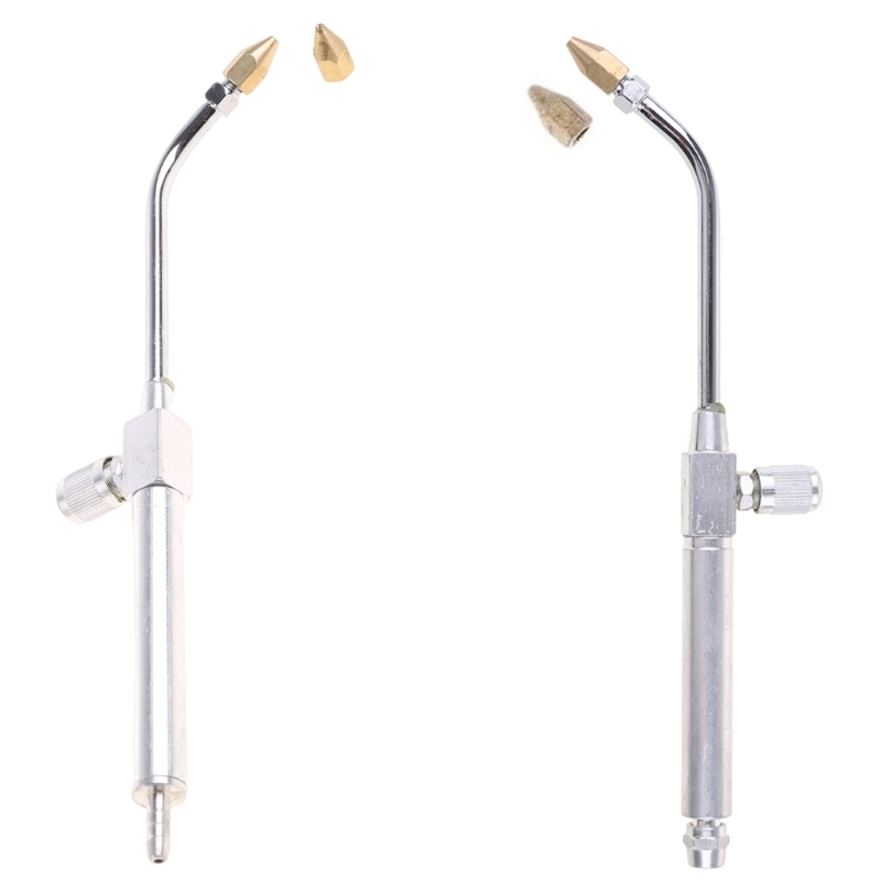 Metal Mini Gas Little Torch Welding Soldering Kit Torch Micro Jewelry Gas Welding Torch Replaced Flexibly Double Head