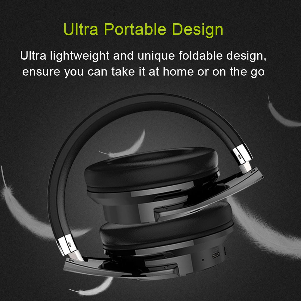 Zealot B21 Wireless Headphones hifi Stereo Bluetooth Headset Noise Canceling Bass Earphone with microphone for Computer,Phones