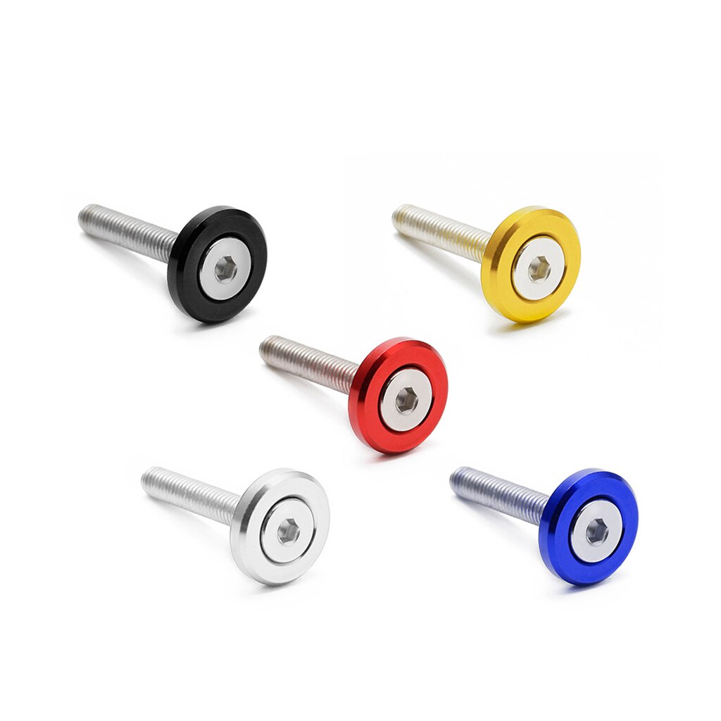 Aluminum Engine Valve Cover Washer+Metal Bolt Kit (Hardware as Shown in the Picture)