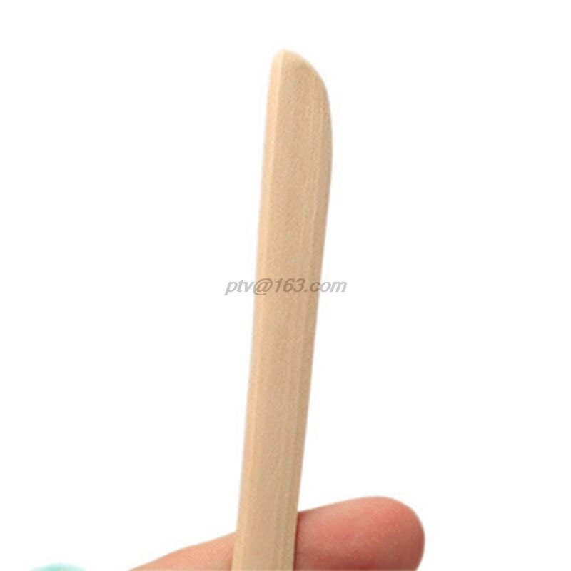 10 pcs Wooden Spoon Dumpling Filling Utensil Peanut Butter Spreading Tools for Kitchen Restaurant