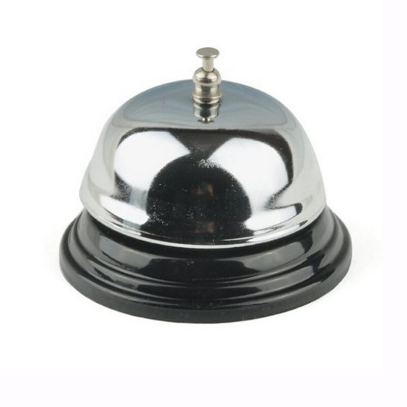 1 Pcs Schreibtisch Küche Hotel Zähler Rezeption Restaurant Bar Ringer Anruf Glocke Service Ring 8,5 cm