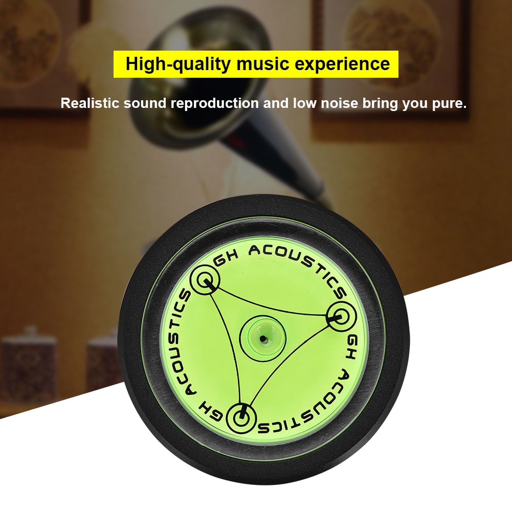 48x12mm Wasserwaage Musik Halle LP Vinyl Rekord Plattenspieler blasiert Grad Tonearms einstellen-hoch Wasserwaage blasiert Zubehör
